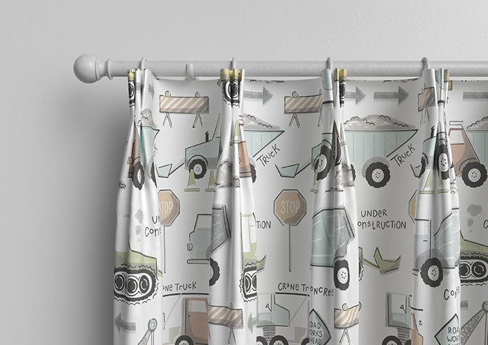 Tinker Town, Technicolour - Made to Measure Curtains - Image 11